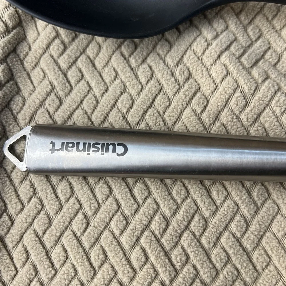 New Cuisinart FusionPro Line‎ Slotted Spoon And Spatula 2 pcs Set Kitchenware
